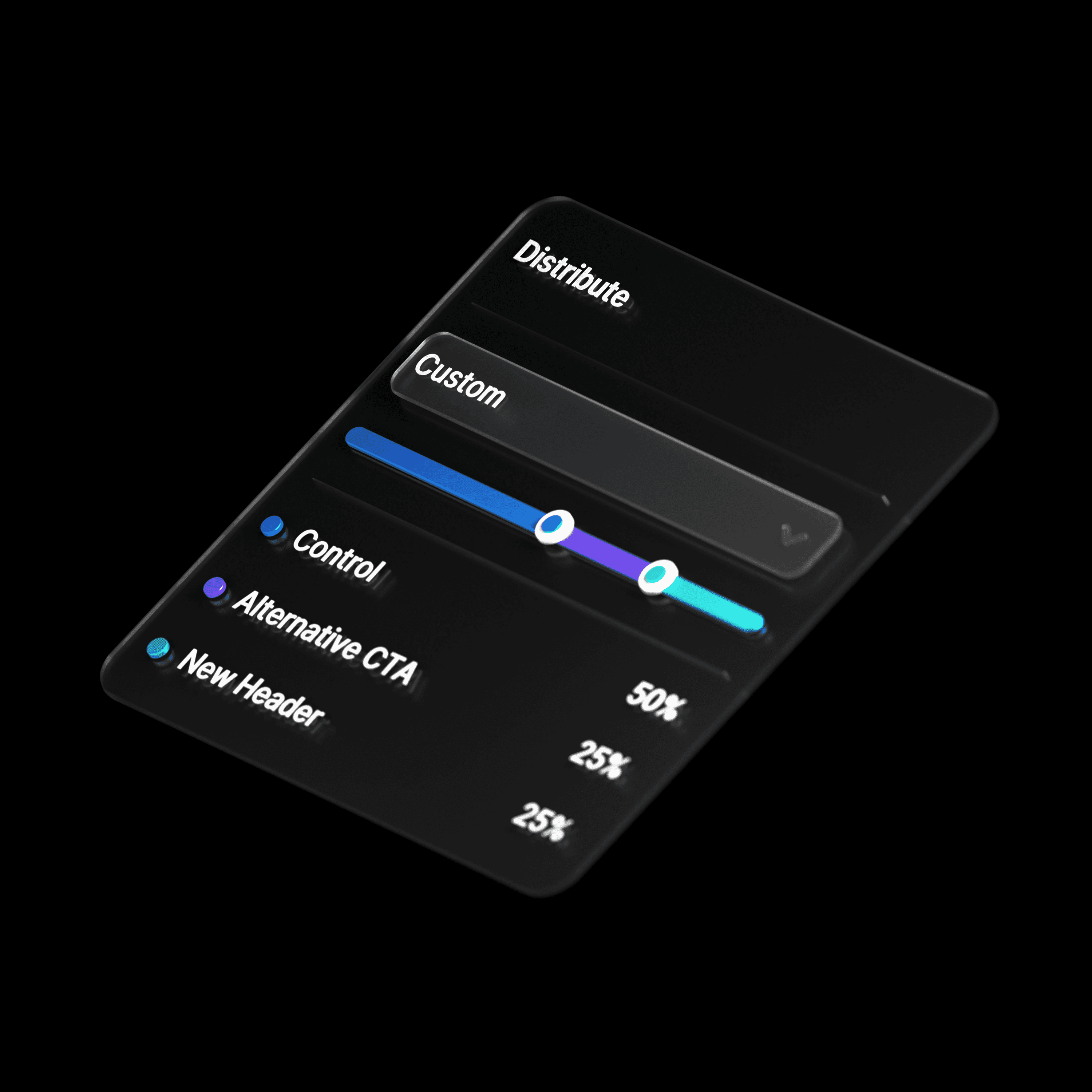 Framer Custom Distribution for A/B Tests, Explained